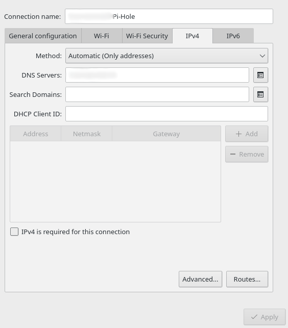 configuration-pi-hole